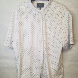 Heritage report collection the art of shirt making‎ Short Sleeve button Size XXL